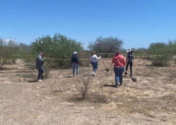 Madres Buscadoras de Sonora localizan crematorio clandestino en Nogales.