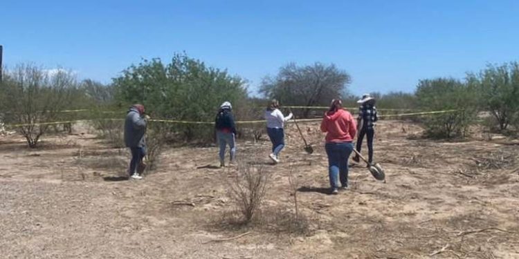 Madres Buscadoras de Sonora localizan crematorio clandestino en Nogales.