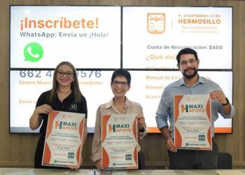 Invita Ayuntamiento de Hermosillo a ser parte de Maxi Apoyo.