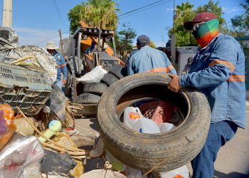 Realiza Ayuntamiento de Hermosillo intensas jornadas de descacharre.
