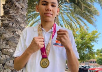 Alumno de Cobach Sonora representará a México en torneo internacional de boxeo en España