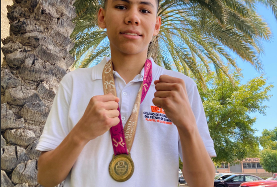 Alumno de Cobach Sonora representará a México en torneo internacional de boxeo en España