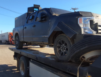 FGR inicia carpeta de investigación tras aseguramiento de vehículo “monstruo” y cartuchos en Sonoyta.