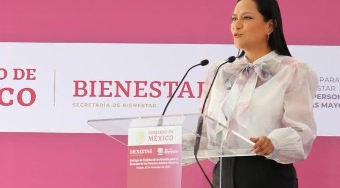 Inicia Bienestar pago de pensiones y programas del bimestre septiembre-octubre: Ariadna Montiel