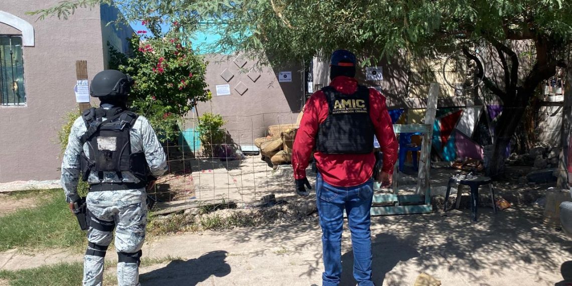 Cateos en Hermosillo resultan en la detención de dos personas y el aseguramiento de narcóticos.