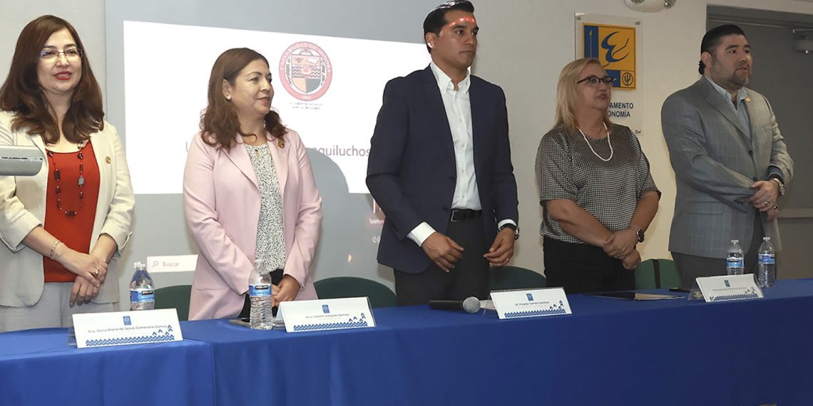 Inauguran rectora y titular de la SEC el X Congreso Regional de Economía en la Unison.