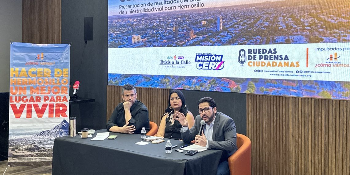 Exponen las zonas de Hermosillo con mayor riesgo vial.