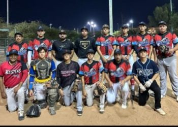 Los aguerridos Potros, relinchan fuerte y vencen a Hotel Posada del Desierto de Caborca, en la Liga de beisbol Interbarrial Norte de Hermosillo.
