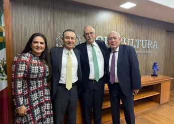 Gobierno de Sonora coordina esfuerzos con Sader en apoyo del campo sonorense.