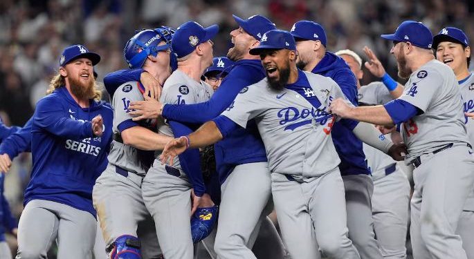 Dodgers se proclaman campeones de la Serie Mundial y logran su octava corona.
