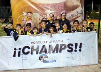Celtas levantan el cetro U8 Mixto del Flag Football en Hermosillo.