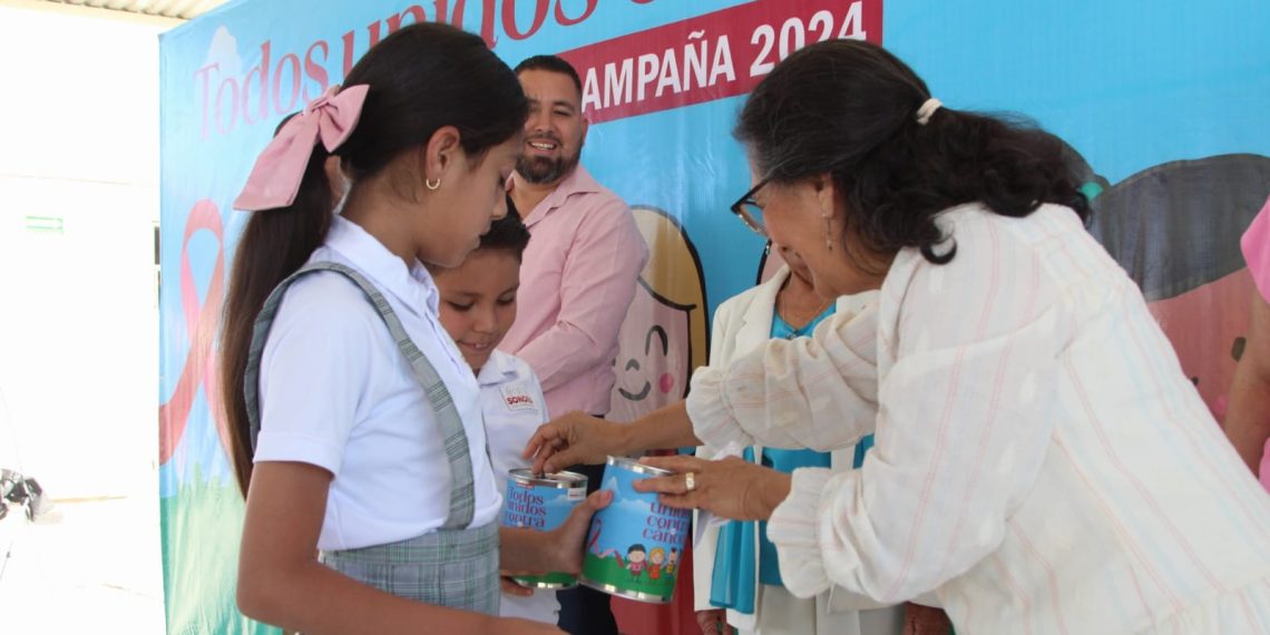 Se suma sector educativo a la campaña “Todos contra el cáncer”.