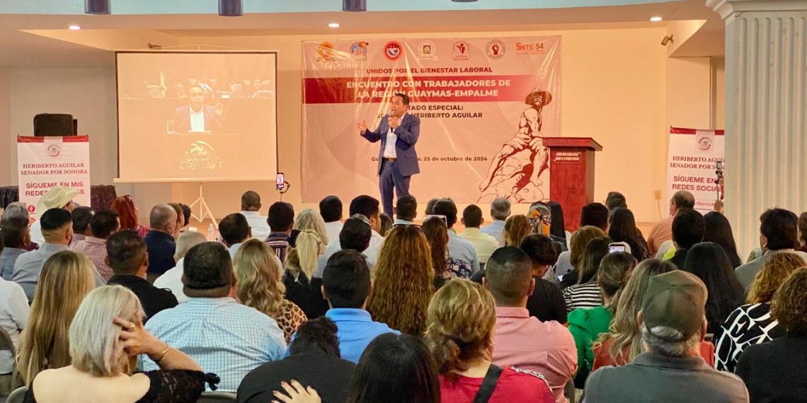 Reformas constitucionales fortalecen la justicia laboral y mejoran condiciones de los trabajadores en Sonora: Heriberto Aguilar.