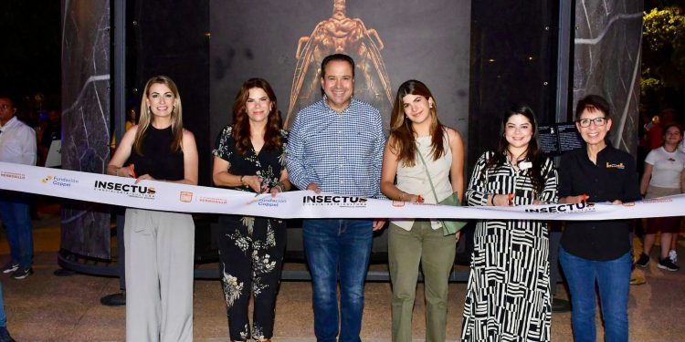 Inauguran Gobierno de Hermosillo y Fundación Coppel la exposición itinerante “INSECTUS” en el Parque Madero.