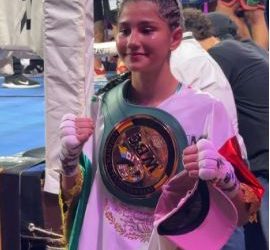 Gana Camila “La Magnífica” Zamorano campeonato internacional de boxeo.