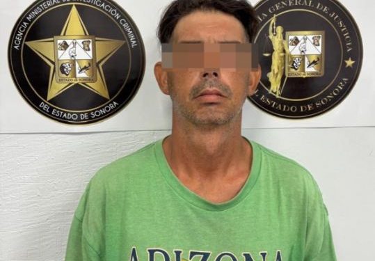 Capturado en Puerto Peñasco estadounidense buscado por homicidio en Nueva York.