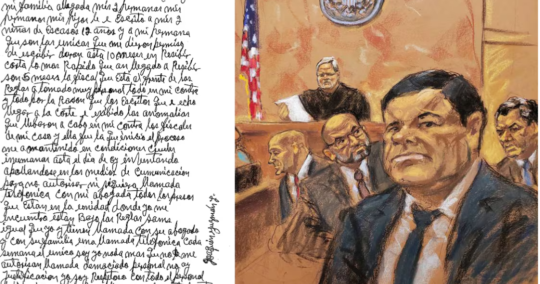 El Chapo se juega sus últimas cartas desde la cárcel: “La ineficiencia de mis abogados me costó mi libertad”