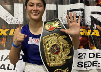 Alumna de Cecyte Sonora gana por sexta ocasión primer lugar en torneo binacional de box amateur.