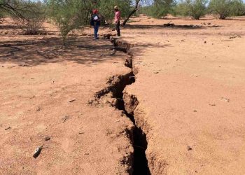 Grietas en el Ejido Cruz Gálvez, de la Costa de Hermosillo, no representa peligro a la comunidad: Unison.