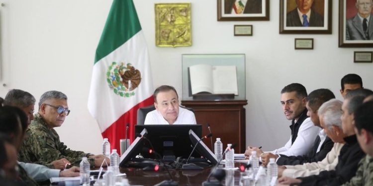 Visita Sonora Omar García Harfuch, Secretario de Seguridad y Protección Ciudadana.