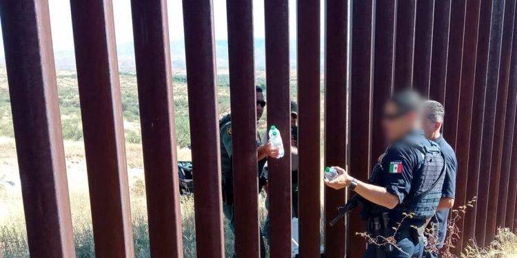Trabaja Sonora en coordinación con Policía Fronteriza por la seguridad del Estado.