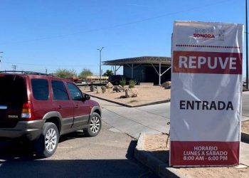 Instala Gobierno de Sonora módulo itinerante de Repuve en SLRC.