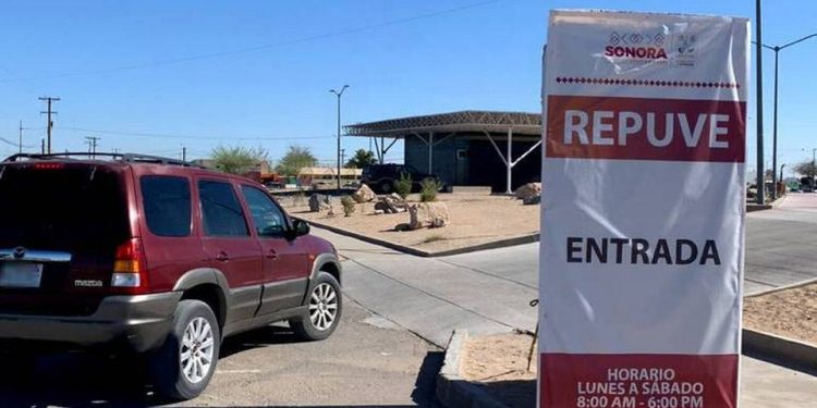 Instala Gobierno de Sonora módulo itinerante de Repuve en SLRC.