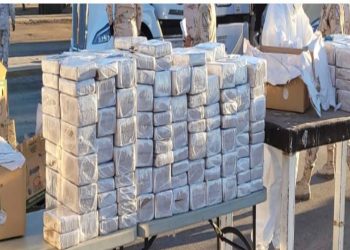 Aseguran más de 900 kilogramos de cocaína en San Luis Río Colorado.