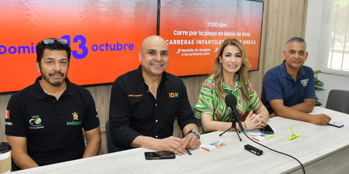 Anuncia Gobierno de Hermosillo eventos deportivos en la Cartelera del Kino Fest 2024.