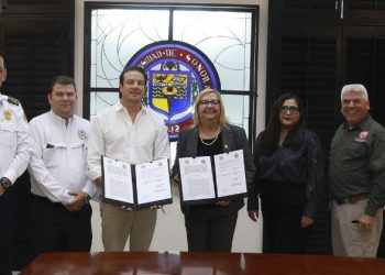 Firman convenio de colaboración Unison y Patronato de Bomberos de Hermosillo A.C.