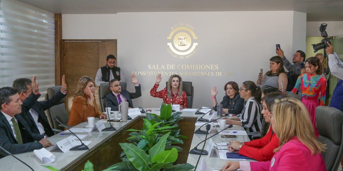 Comisión del Congreso de Sonora aprueba presupuesto para obra en Hermosillo.