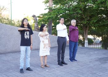 Autoridades estatales y federales rindieron homenaje a víctimas del 2 de octubre de 1968.