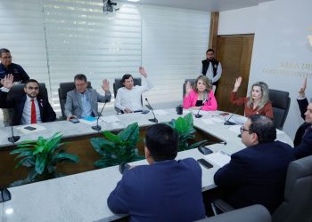 Preside la Diputada Elia Sahara Sallard la Comisión de Hacienda del Congreso del Estado de Sonora.