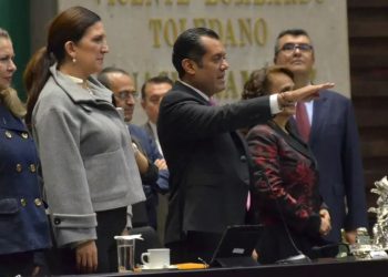 Sergio Gutiérrez, nuevo presidente de la Mesa Directiva de San Lázaro.