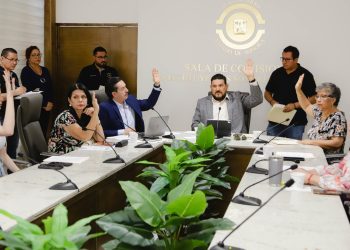 En comisión, Congreso de Sonora aprueba minutas en materia de vías férreas y áreas y empresas estratégicas.