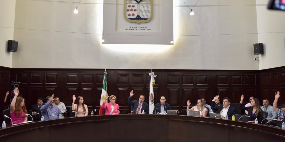 Se realiza sesión de Cabildo de Hermosillo.