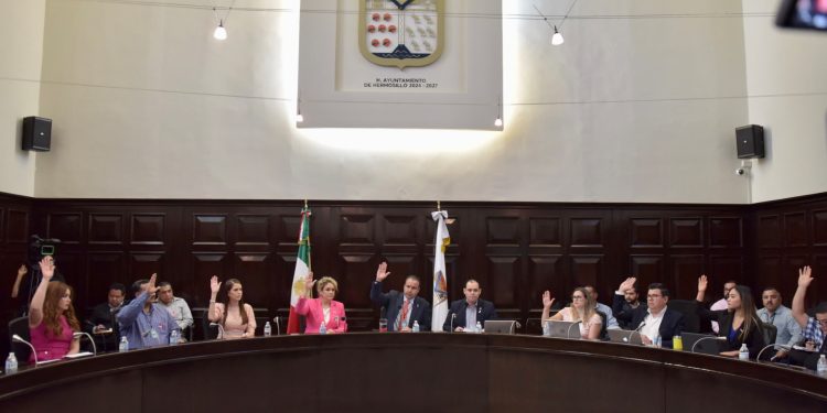 Se realiza sesión de Cabildo de Hermosillo.