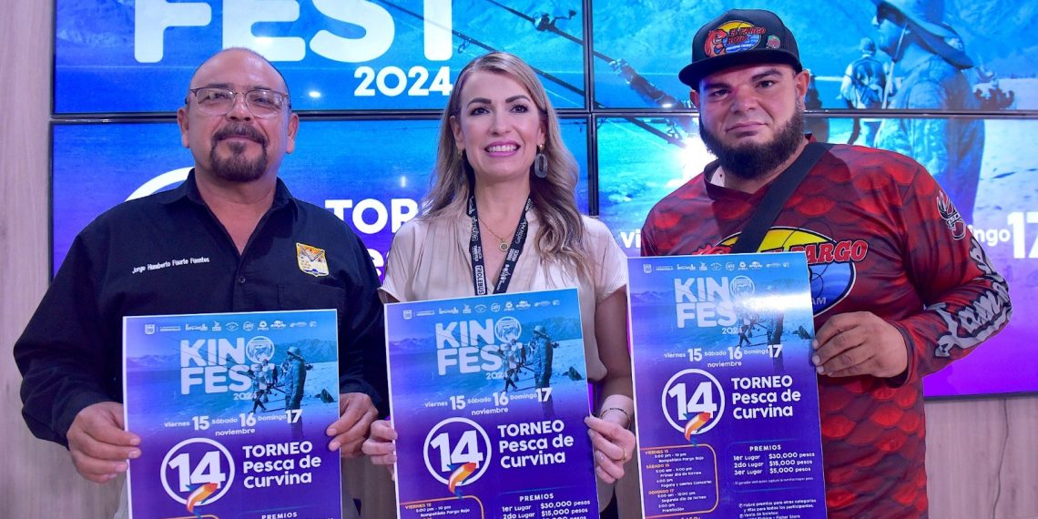 Anuncian el Torneo de Pesca de Curvina de Kino Fest.
