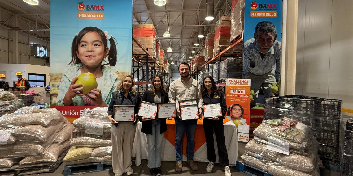 Banco de Alimentos supera meta y acopia más de 18 toneladas de frijol.