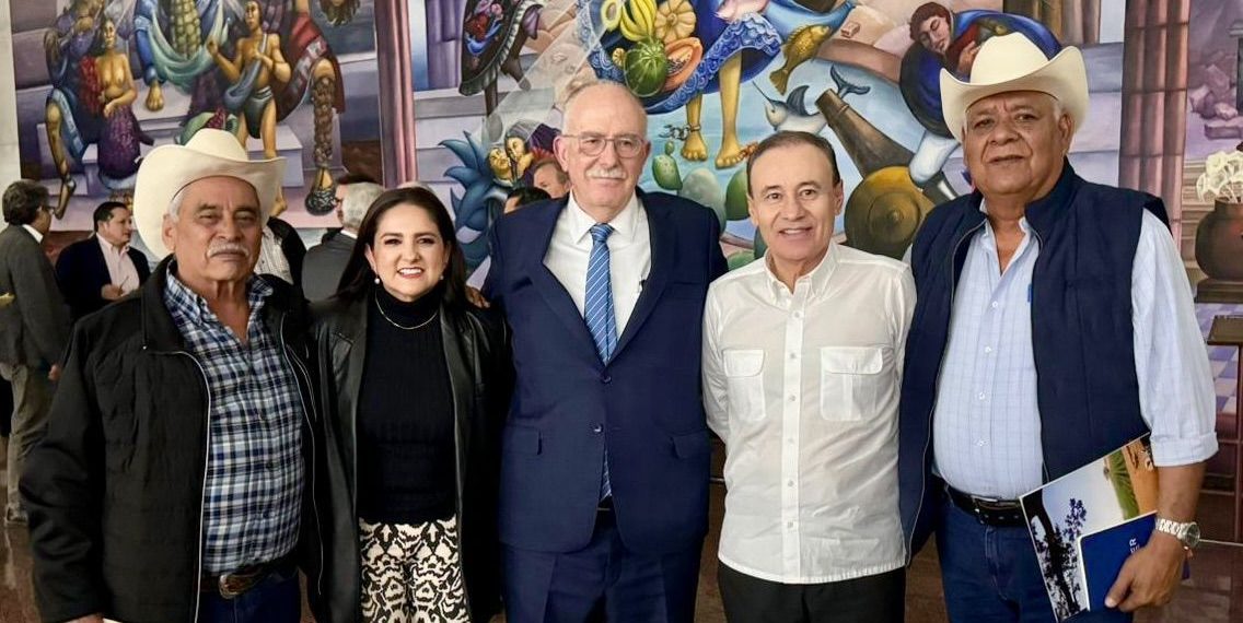 Logran Gobernador Durazo y Julio Berdegué acuerdos en beneficio del campo sonorense.