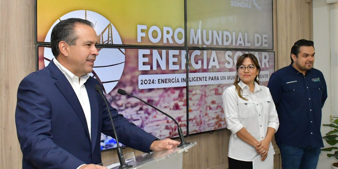 Anuncia Toño Astiazarán el Tercer Foro Mundial de Energía con la conferencia de la ex primera ministra de Finlandia.
