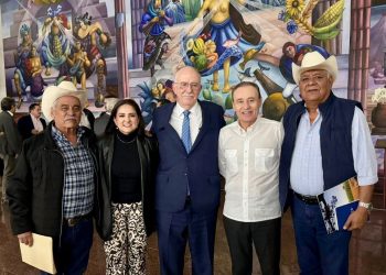 Logran Gobernador Durazo y Julio Berdegué acuerdos en beneficio del campo sonorense.