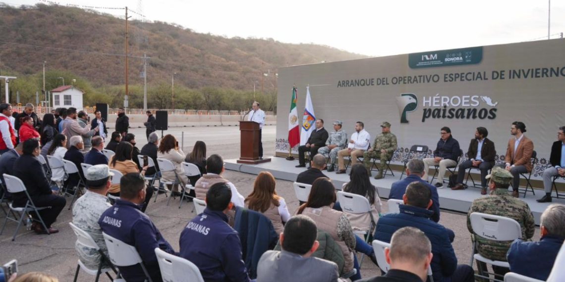Arranca Operativo Especial de Invierno Sonora 2024.