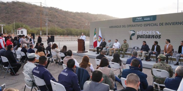 Arranca Operativo Especial de Invierno Sonora 2024.