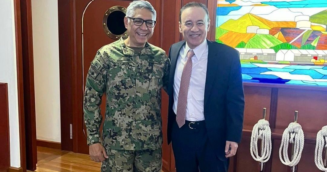 Gobernador Durazo y SEMAR refuerzan acciones para desarrollo de infraestructura en Sonora.