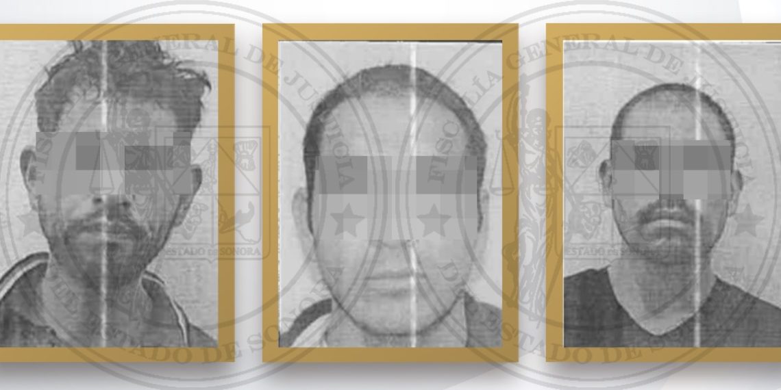 Vinculan a proceso a tres imputados por robo con violencia y posesión de droga en Hermosillo.