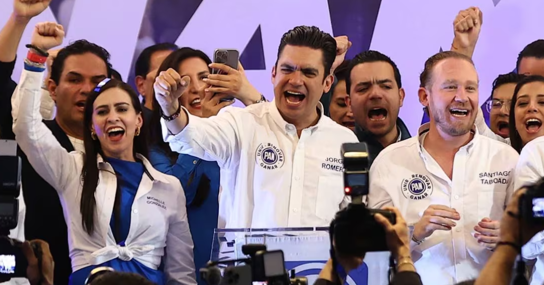 Jorge Romero arrasa en la elección del PAN.