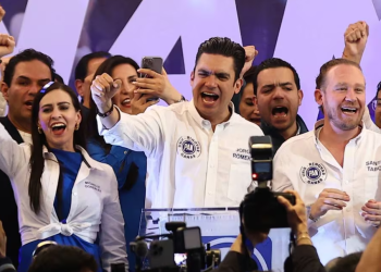 Jorge Romero arrasa en la elección del PAN.