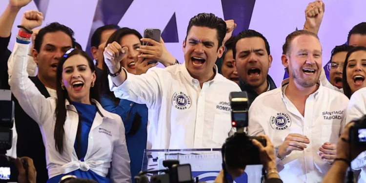 Jorge Romero arrasa en la elección del PAN.