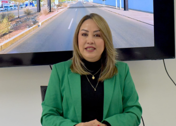 Inician instalación de arcos de seguridad vial en 3 puntos estratégicos de Hermosillo.